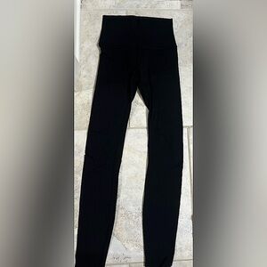 Black size 4 lululemon leggings